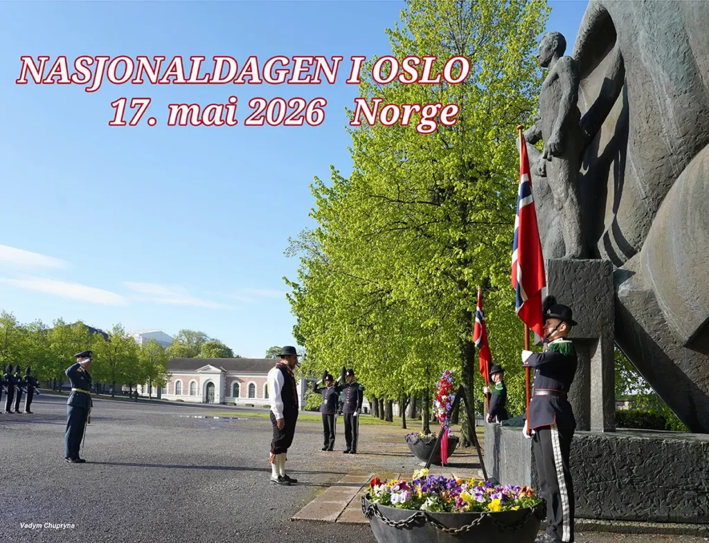 National Monument in Oslo Norway on May 17th 2026