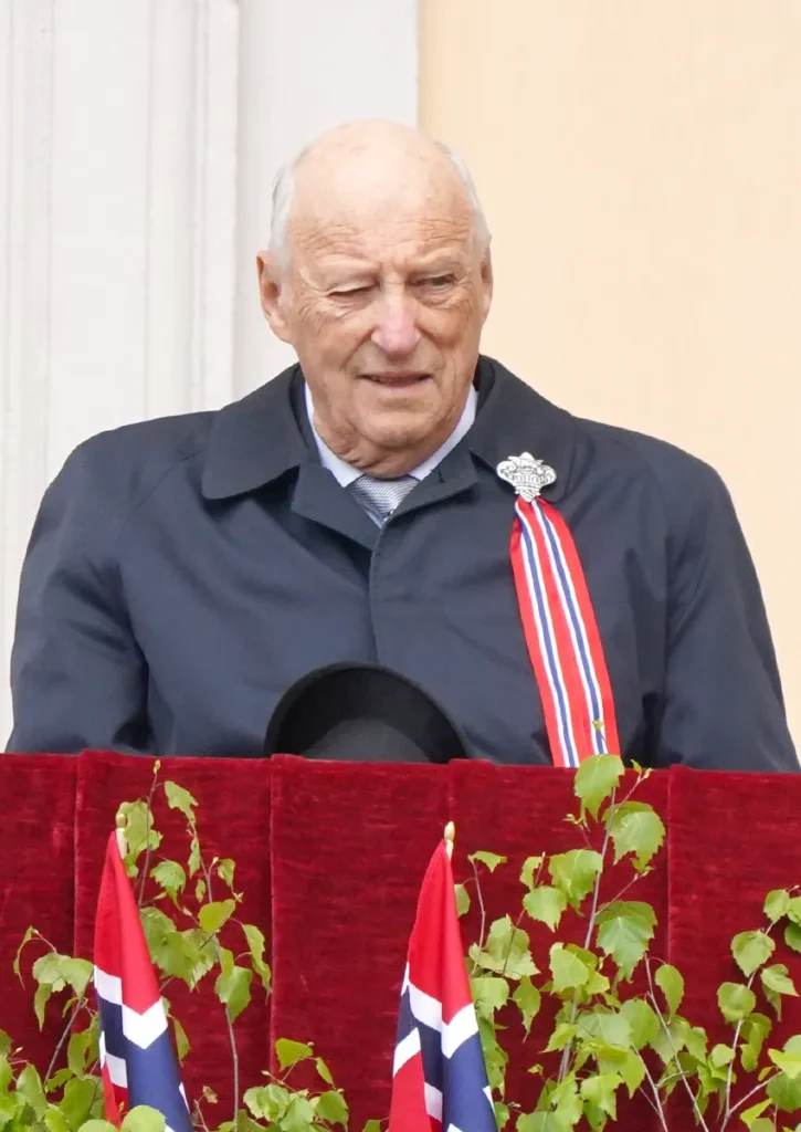 King Harald V at Royal Palace on May 17th 2026.